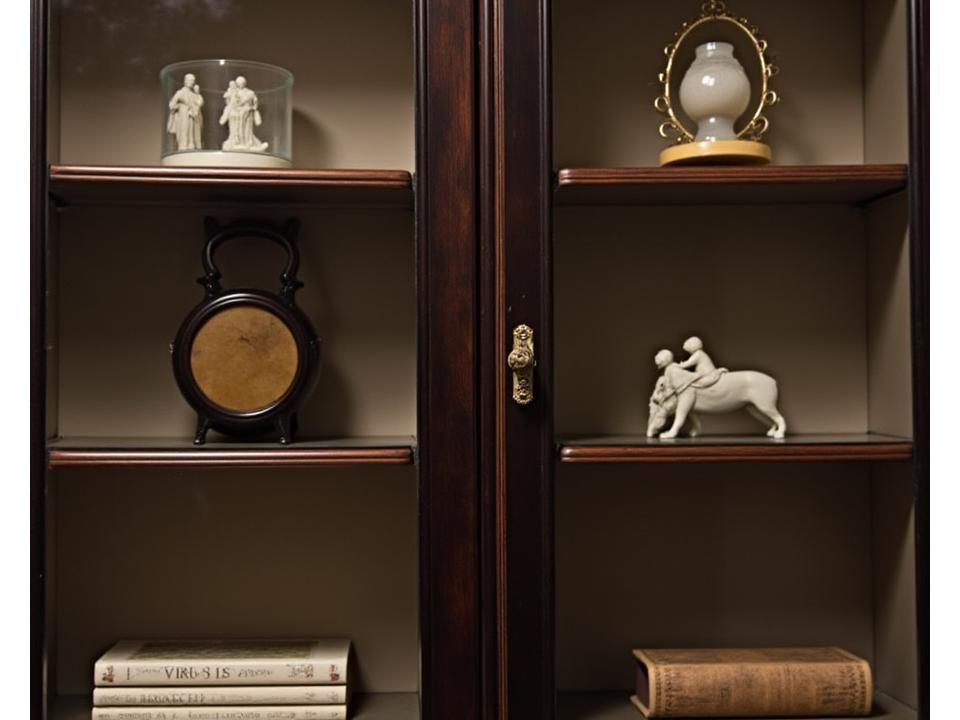 L'Armoire Verre - Armoire élégante avec portes vitrées