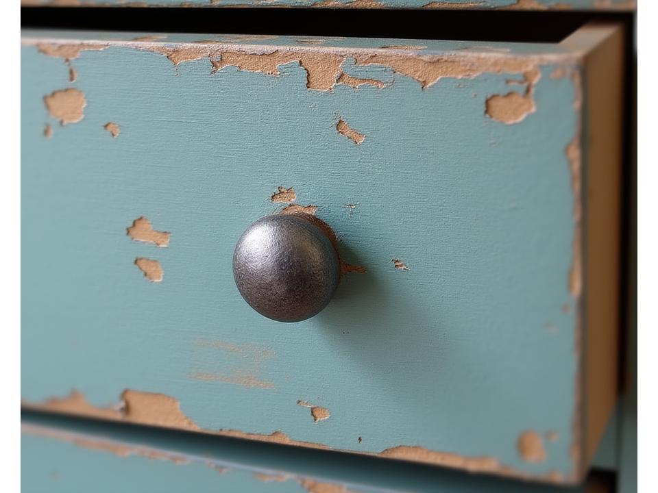 La Commode Patinée - Commode antique avec finition vieillie