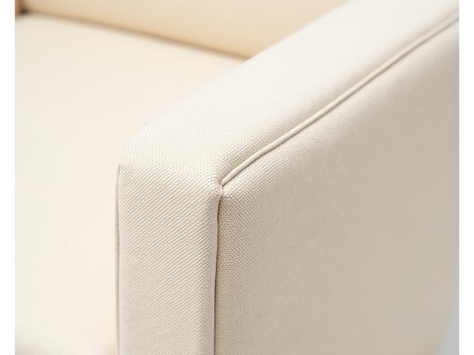 Le Fauteuil Lin - Fauteuil en lin naturel, vue rapprochée